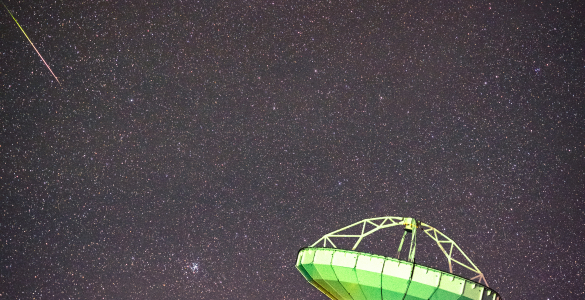 ALMA with Large Magellanic Cloud Meteor